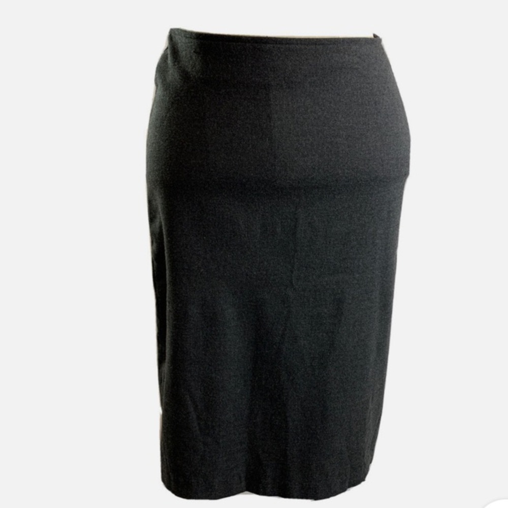 Forever 21 Charcoal Gray Pencil Suit Skirt SZ Small